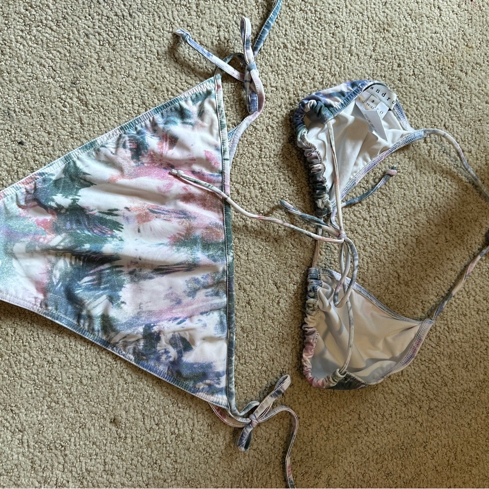 Sandro Paris String Bikini Set Large - image 2